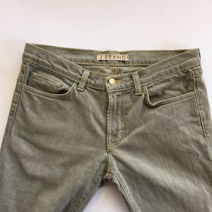 J Brand Jeans- Straight Leg Light Gray Pant 28x34
